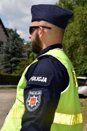policjant z OPP Łódź