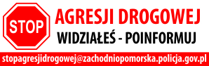 logo skrzynki pocztowej “STOP Agresji Drogowej”