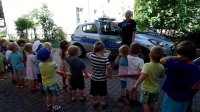 Świnoujscy policjanci o bezpieczeństwie z najmłodszymi w Żłobku Miejskim