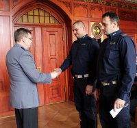 Zachodniopomorscy funkcjonariusze nagrodzeni przez Komendanta
