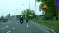Motocykliści na drogach