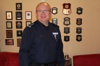 insp. Krzysztof Targoński - Komendant Powiatowy Policji w Goleniowie