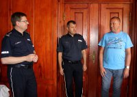 Podopieczni Fundacji Pomocy Wdowom i Sierotom po Poległych Policjantach z wizytą w Szczecinie