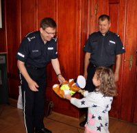 Podopieczni Fundacji Pomocy Wdowom i Sierotom po Poległych Policjantach z wizytą w Szczecinie