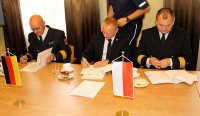 Podpisanie Porozumienia i Listu intencyjnego przez polskich i niemieckich policjantów