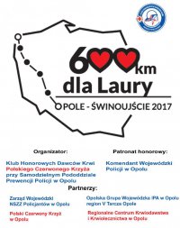 „600 km dla Laury. Opole – Świnoujście 2017” - policyjny charytatywny rajd rowerowy