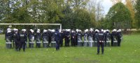 Ćwiczenia Policji na stadionie