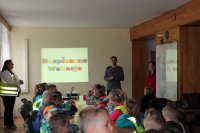 Przedszkolaki z wizytą w KPP w Pyrzycach