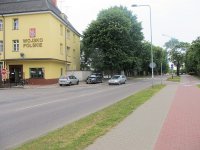Miejsce potrącenia pieszego - Stargard Szczeciński