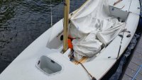 uszkodzenia łodzi powstałe podczas szkwału