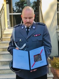 W dniu 25 września 2020 roku kom. dr Marek Łuczak z Komendy Wojewódzkiej Policji w Szczecinie, odebrał II nagrodę i medal im. Zygmunta Glogera.