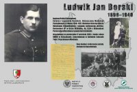 Zdjęcie bilbordu informacyjnego  funkcjonariusza Policji Polskiej Bronisława Zołotara