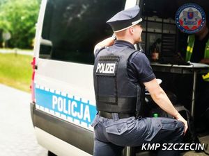 Stażyści niemieckiej policji zapoznają się z pracą policjantów szczecińskiej drogówki