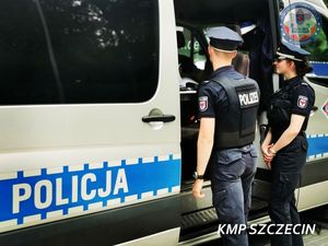 Stażyści niemieckiej policji zapoznają się z pracą policjantów szczecińskiej drogówki