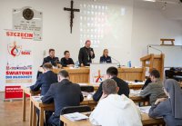 Zachodniopomorscy policjanci szkolili wolontariuszy biorących udział w Światowych Dniach Młodzieży