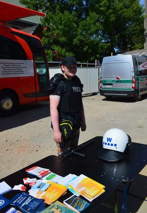 Szczecińscy policjanci uczestniczyli w pikniku zdrowotnym pn. „MOJA KREW – TWOJE ŻYCIE”