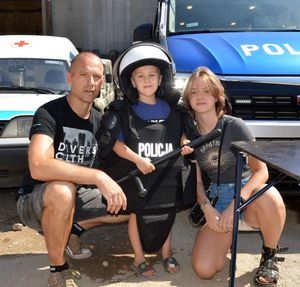 Szczecińscy policjanci uczestniczyli w pikniku zdrowotnym pn. „MOJA KREW – TWOJE ŻYCIE”