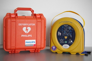 defibrator użyty do ratowania mężczyzny