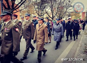 Zachodniopomorska Policja na Wojewódzkich Obchodach Narodowego Święta Niepodległości – 11 listopada 2022 r.