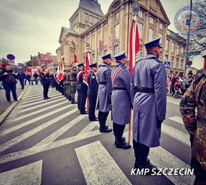 Zachodniopomorska Policja na Wojewódzkich Obchodach Narodowego Święta Niepodległości – 11 listopada 2022 r.