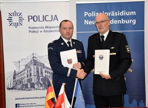 Podpisanie listu intencyjnego w sprawie utworzenia wspólnego polsko-niemieckiego zespołu policyjnego