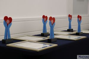 Uroczyste spotkanie z laureatami XVII edycji Ogólnopolskiego Konkursu „Policjant, który mi pomógł”