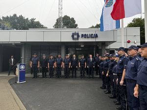 Uroczyste otwarcie nowego Posterunku Policji w Brojcach