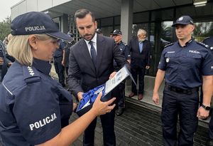 Uroczyste otwarcie nowego Posterunku Policji w Brojcach