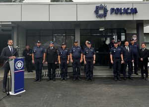 Uroczyste otwarcie nowego Posterunku Policji w Brojcach