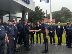 Uroczyste otwarcie nowego Posterunku Policji w Brojcach