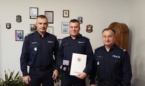 Kolejni policjanci wyróżnieni przez Komendanta Wojewódzkiego Policji w Szczecinie