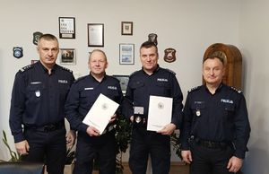 Kolejni policjanci wyróżnieni przez Komendanta Wojewódzkiego Policji w Szczecinie