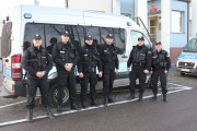 Młodzi policjanci na ulicach Goleniowa i Nowogardu