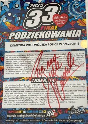 Spotkanie z organizatorem 31. Pol’and’Rock Festival w sprawie policyjnego zabezpieczenia imprezy