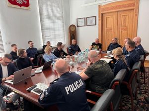 Spotkanie z organizatorem 31. Pol’and’Rock Festival w sprawie policyjnego zabezpieczenia imprezy