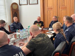 Spotkanie z organizatorem 31. Pol’and’Rock Festival w sprawie policyjnego zabezpieczenia imprezy