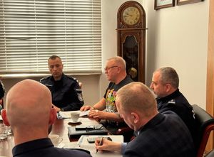 Spotkanie z organizatorem 31. Pol’and’Rock Festival w sprawie policyjnego zabezpieczenia imprezy