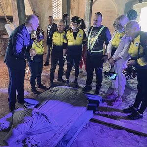 Odzyskana 400-letnia płyta wróciła do miejsca skąd została ukradziona