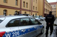 Uroczyste przekazanie radiowozów dla szczecińskich policjantów