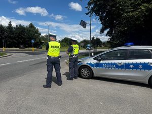 Trwa policyjne zabezpieczenie tego dużego wydarzenia.
