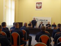 Spotkanie z wojewodą w koszalińskiej komendzie
