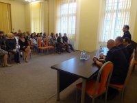 Spotkanie z wojewodą w koszalińskiej komendzie