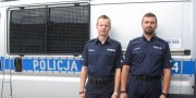 W czasie wolnym od służby policjanci zatrzymali dwóch sprawców kradzieży