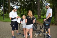 Policyjne patrole rowerowe w Gryficach