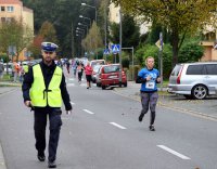 Policjanci zabezpieczali 39 Ćwierćmaraton Policki.