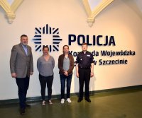 Wizyta niemieckich policjantek w Szczecinie