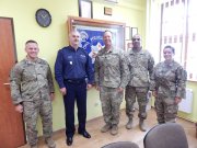 Bezpieczny powiat drawski - spotkanie z dowódcami Amerykańskich Wojska Pancernych