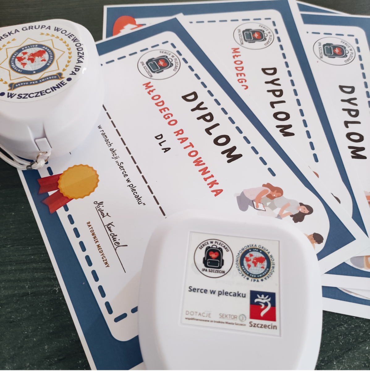 Akcja "Serce w plecaku"