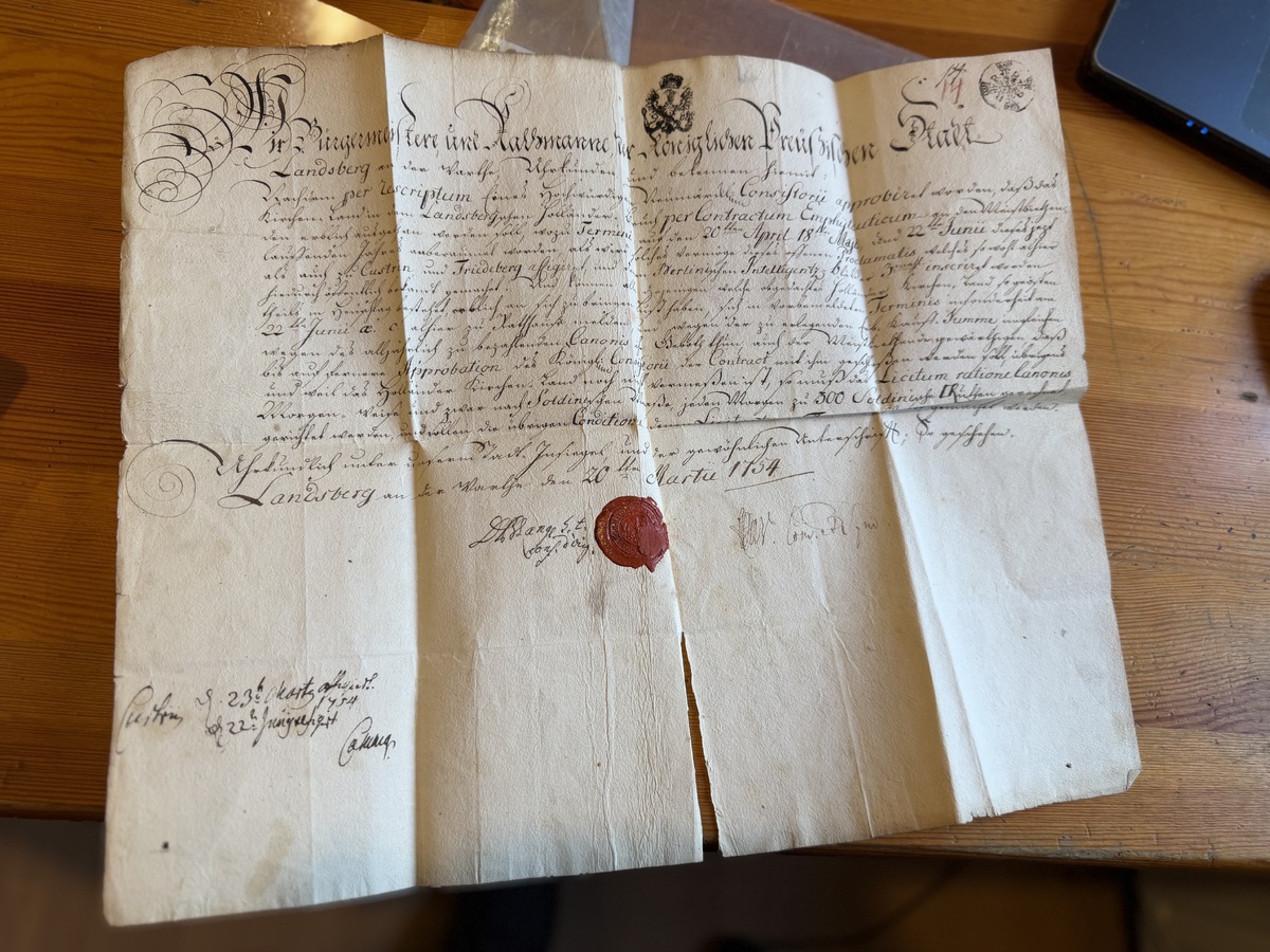 Cenny zabytek skradziony w gorzowskim Archiwum Państwowym odnaleziony przez szczecińskich policjantów